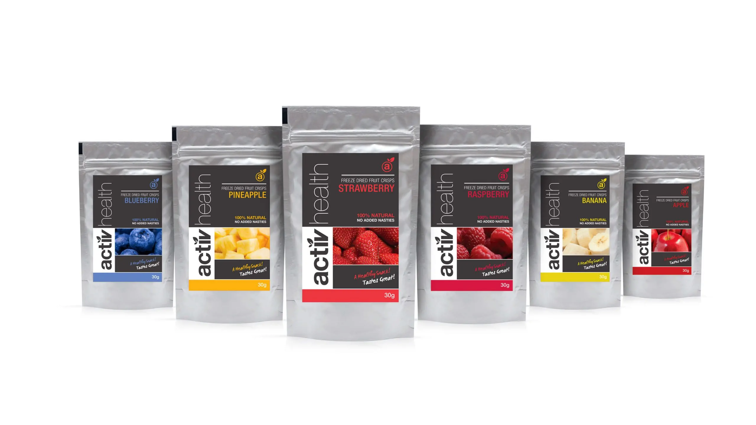 Activ Health Freeze-Dried Fruit Crisps: 100% natural snacks with no added nasties