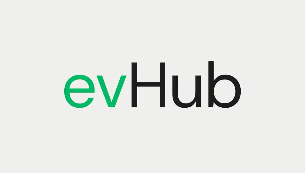 evHub logo on white background